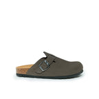 Zuecos Noe Nubuck Grey - Hombre