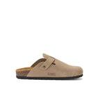 Zuecos Noe Suede Taupe - Hombre