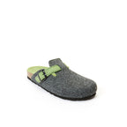 Sabots Noe Noir Gris Et Vert - Mixte
