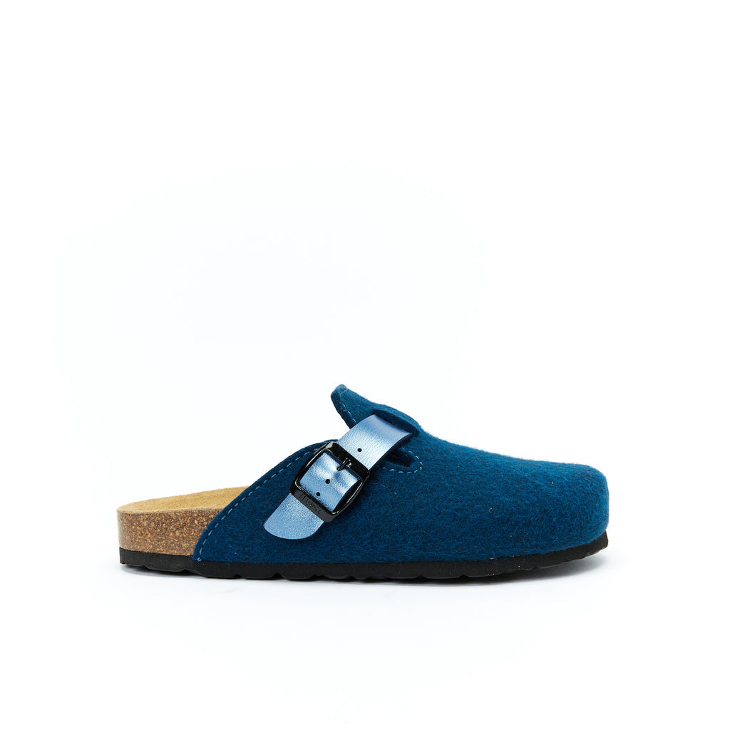 Sabots Noe Royal Bleu & Pearl Tan - Mixte