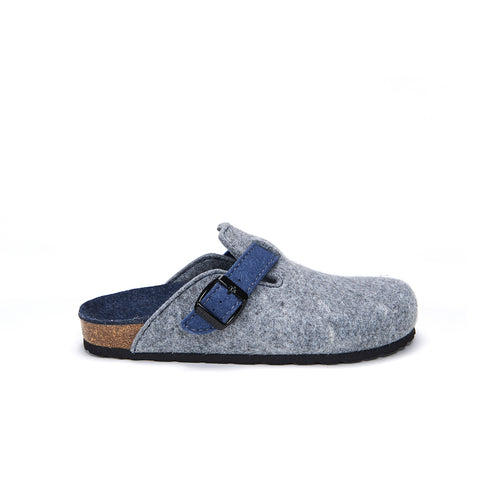 Sabots Noe Gris & Bleu - Mixte