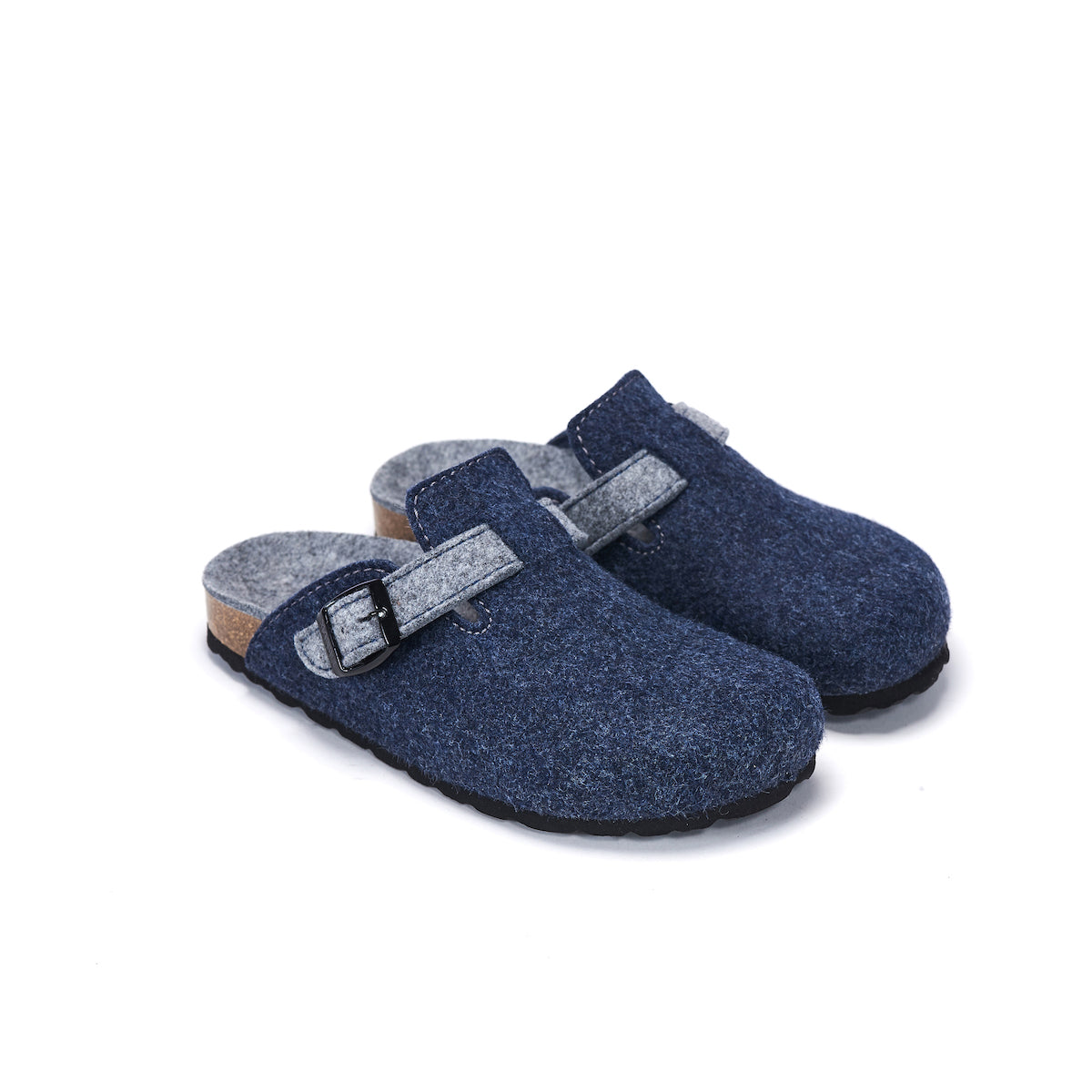 Sabots Noe Bleu & Light Gris - Mixte