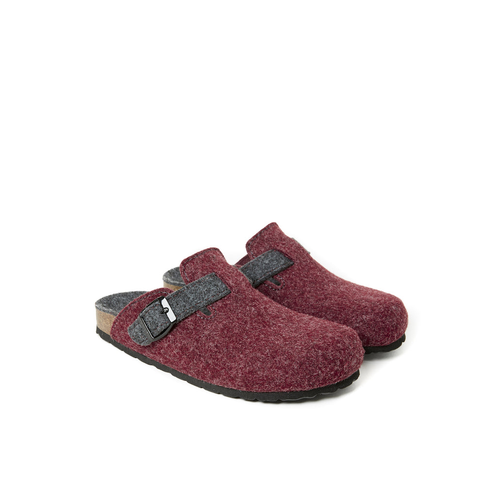 Sabots Noe Bordeaux & Noir Gris - Mixte