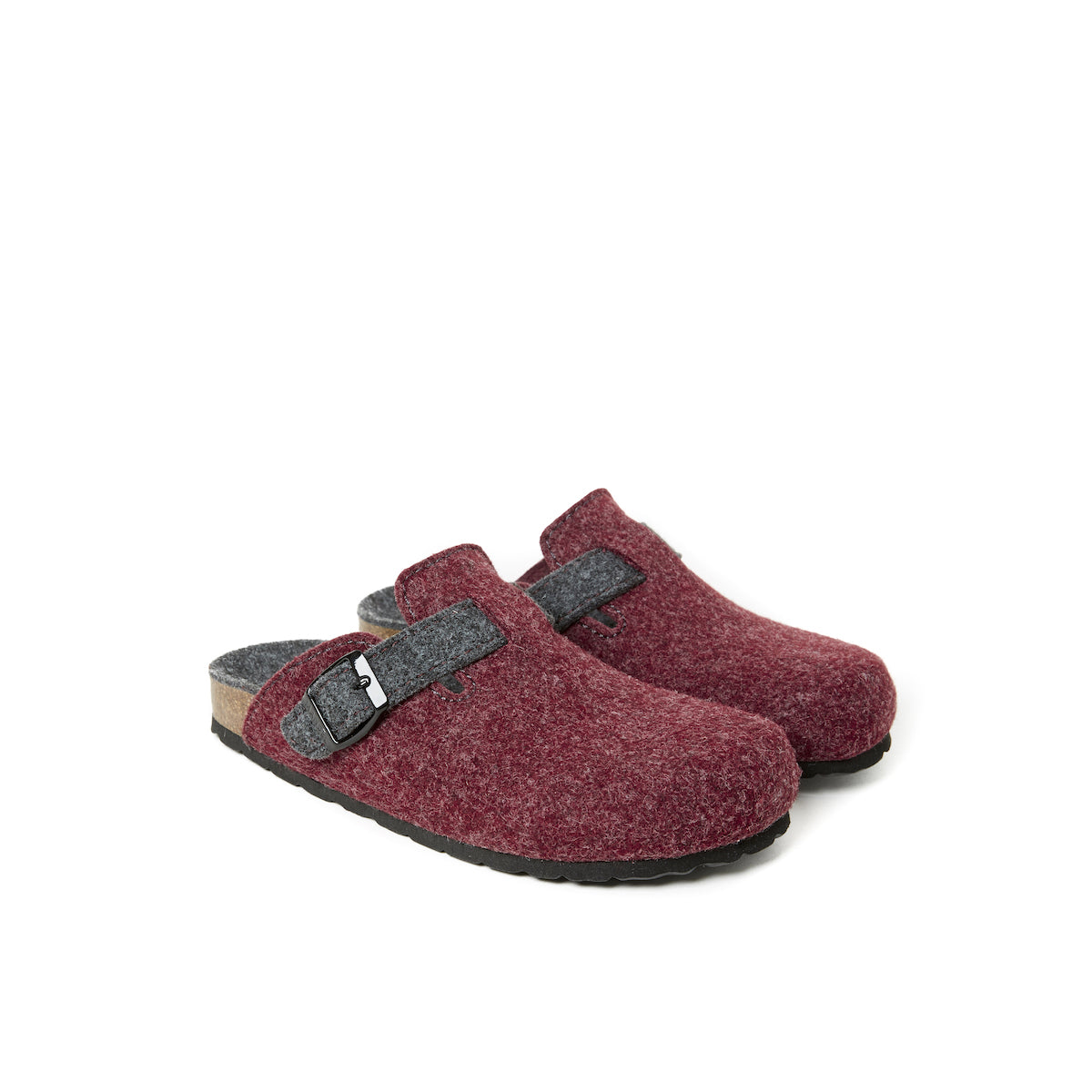 Sabots Noe Bordeaux & Noir Gris - Mixte