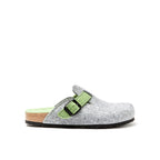 Sabots Noe Gris & Light Vert - Mixte