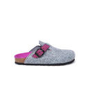 Sabots Noe Gris & Fuchsia - Femme