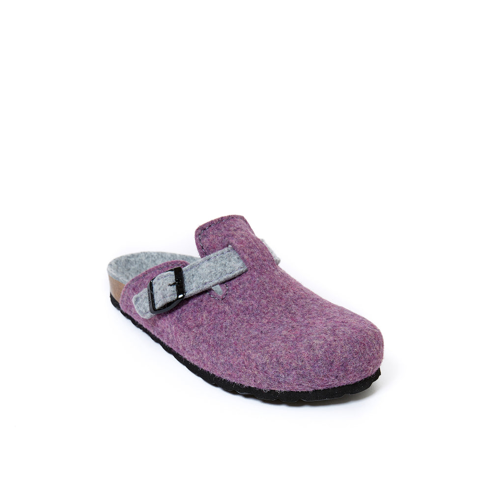 Sabots Noe Purple & Gris - Femme