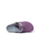 Sabots Noe Purple & Gris - Femme