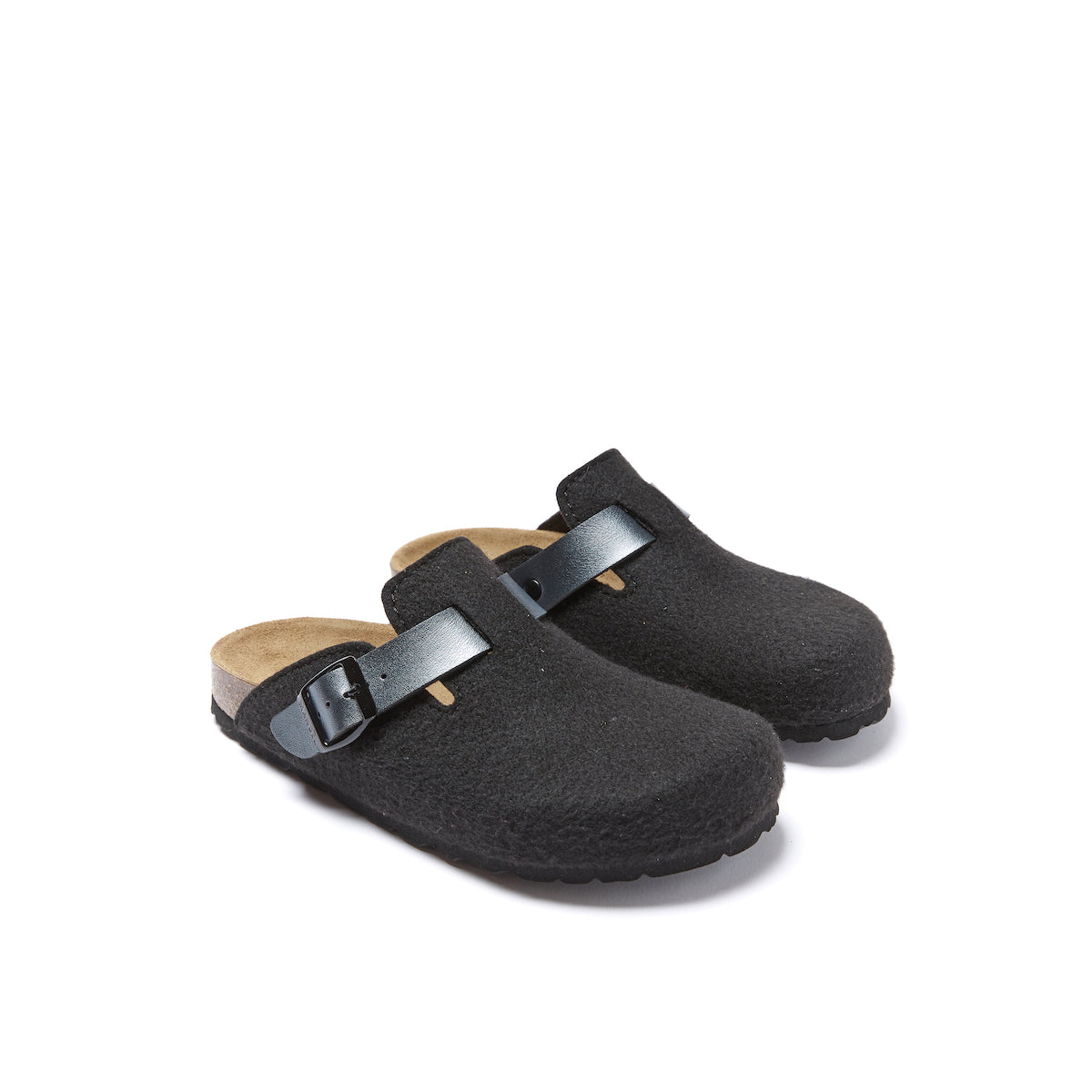 Sabots Noe Noir & Pearl Tan - Mixte