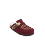 Zuecos Pantufla Noe de Fieltro Burdeos - Unisex