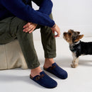 Sabots Noe Suede Bleu - Homme