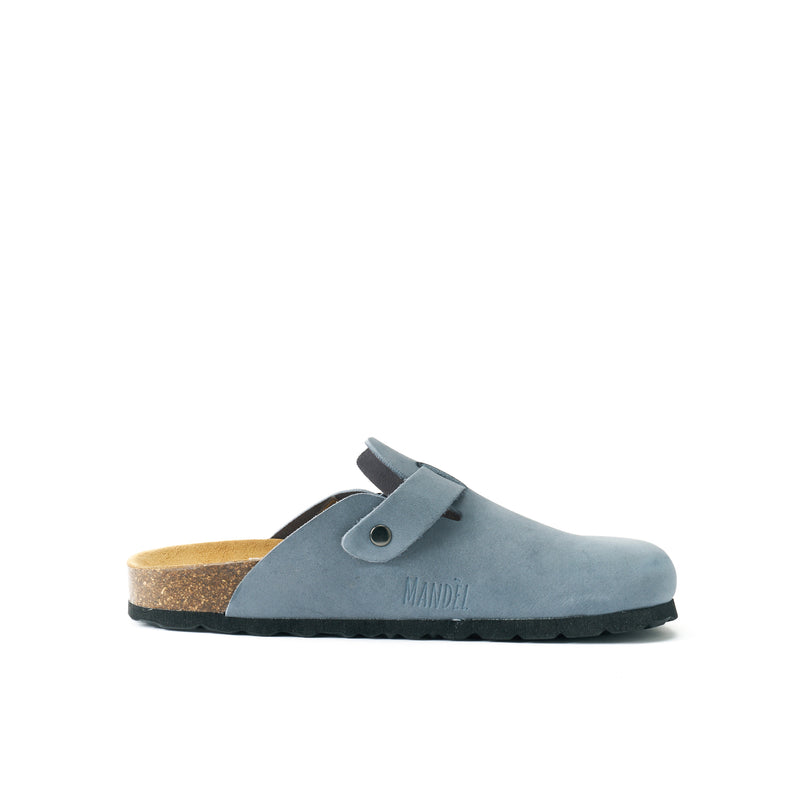 Noe Nubuck Ultramarine Clogs - Women's