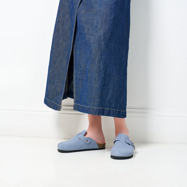 Zuecos Noe - Azul - Mujer