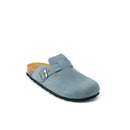 Noe Nubuck Ultramarine Clogs - Men