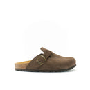 Noe Suede Maron Brown Clogs - Men