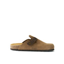 Noe Suede Brown Clogs - Men