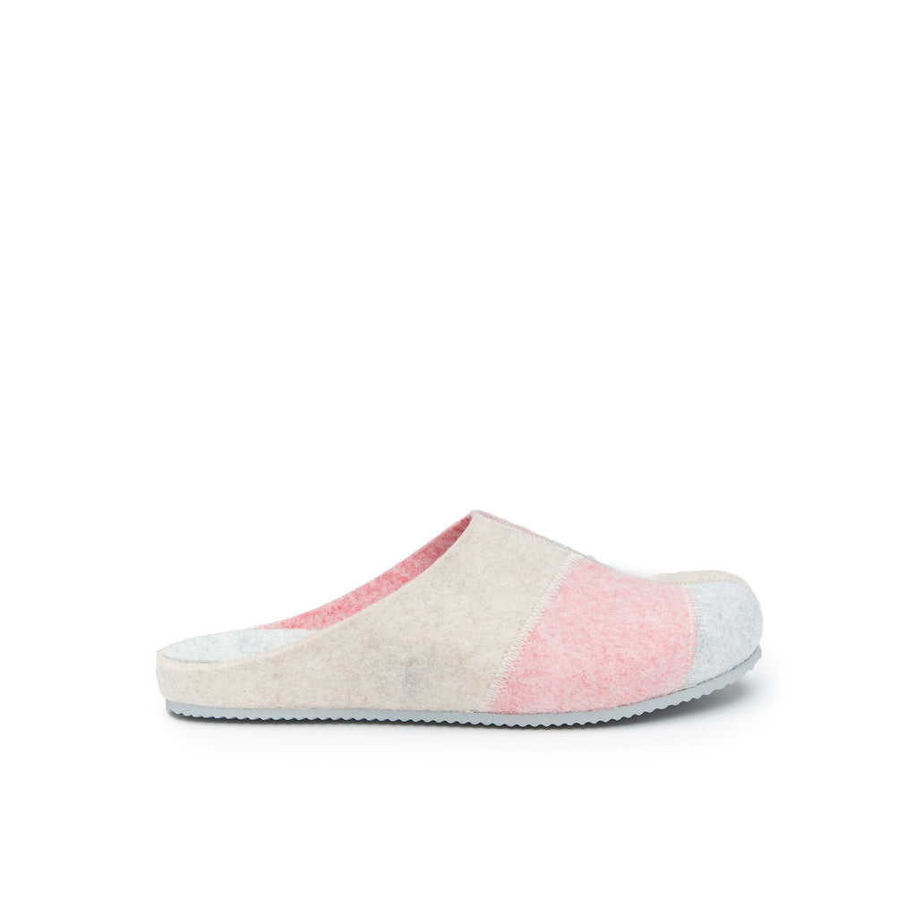 Zapatillas de Casa Angel Gris&Rosa - Mujer