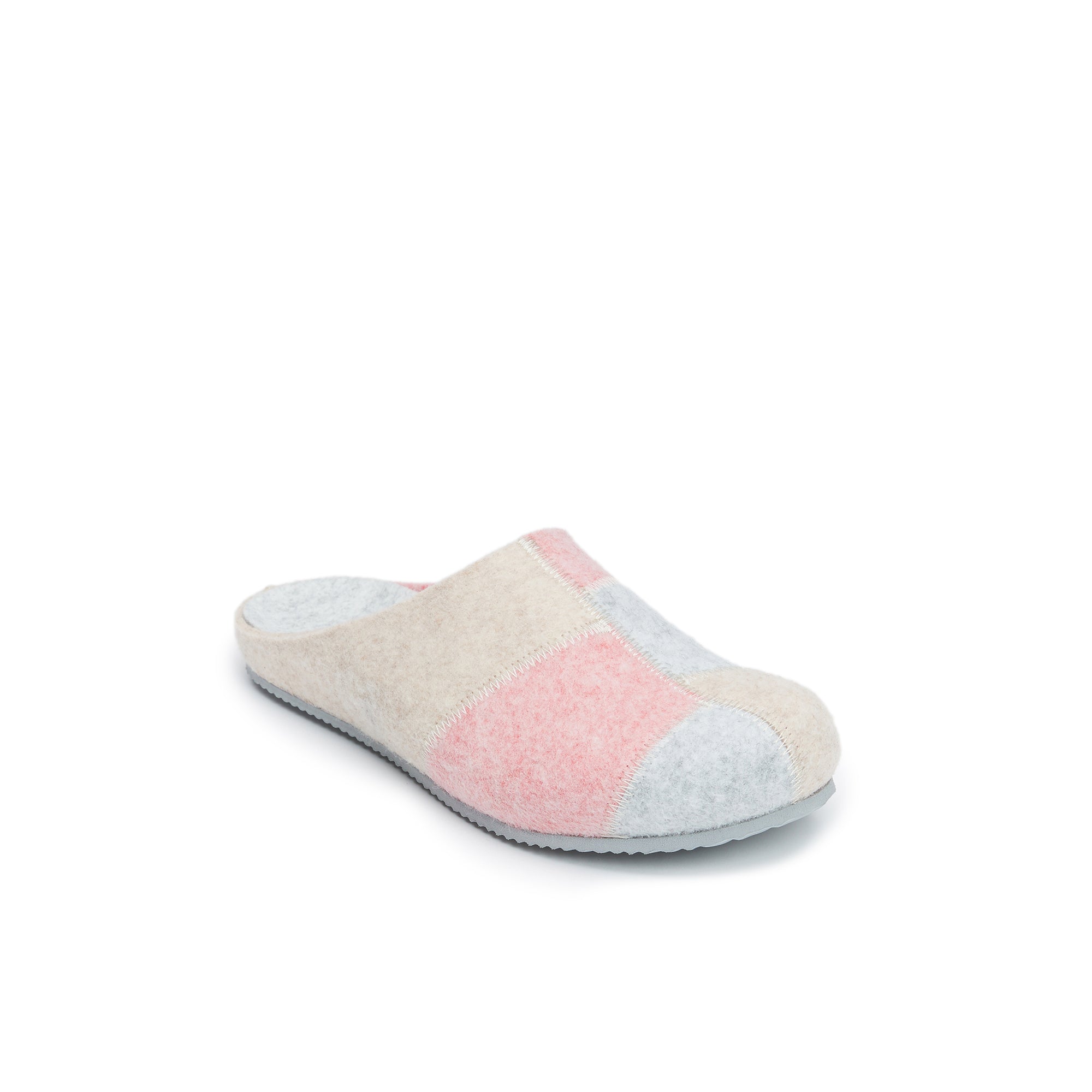 Zapatillas de Casa Angel Gris&Rosa - Mujer