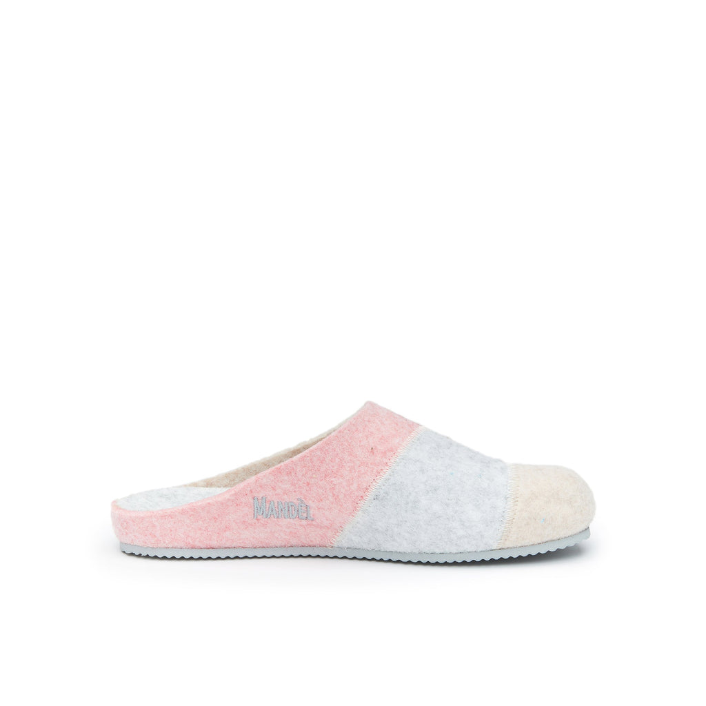 Zapatillas de Casa Angel Gris&Rosa - Mujer
