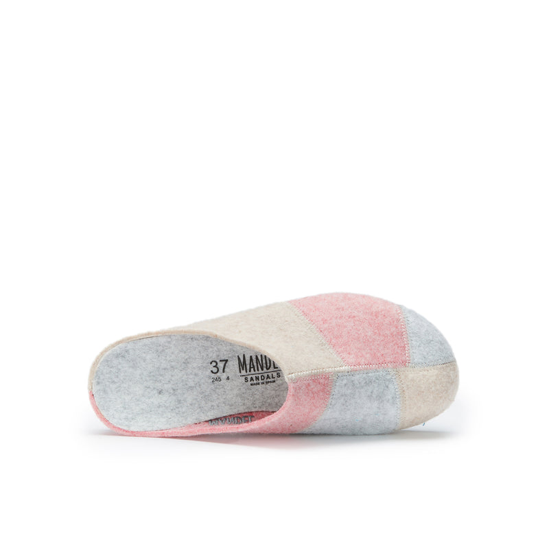 Pantoufles Angel Gris&Rose - Femme