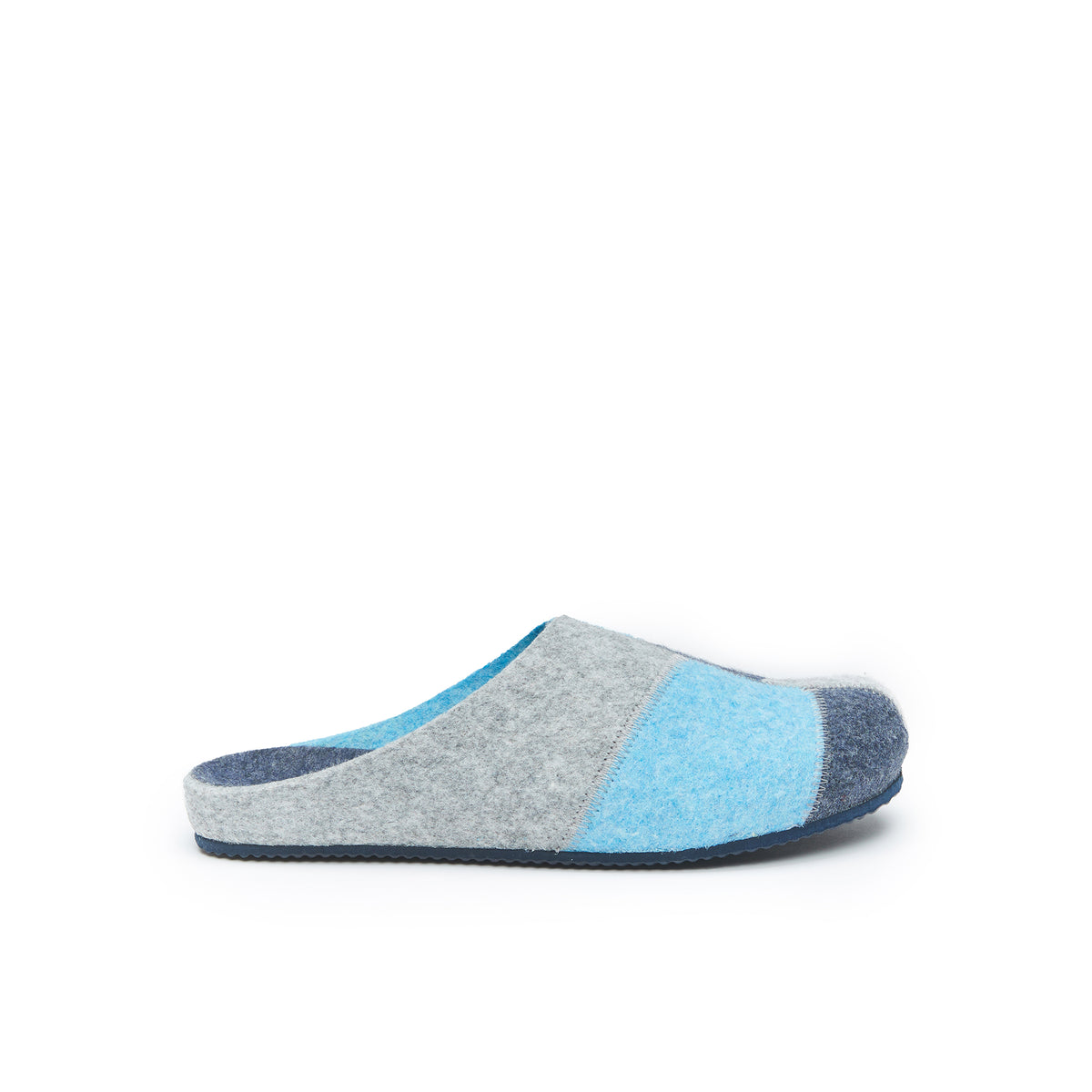 Pantoufles Angel Gris&Bleu - Femme