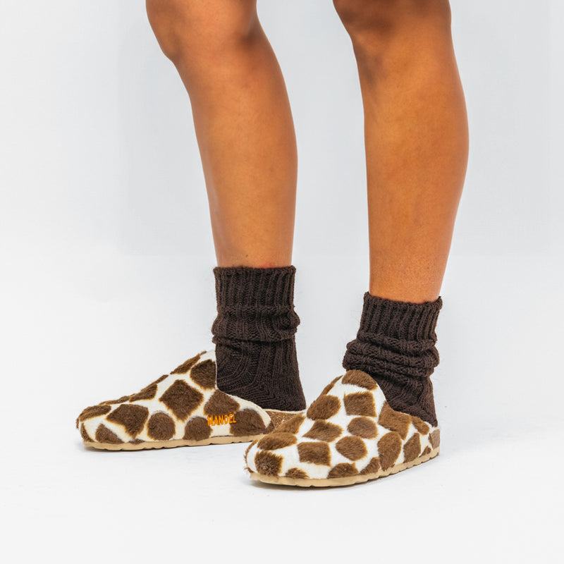 Pantoufles Angel Marron - Mixte