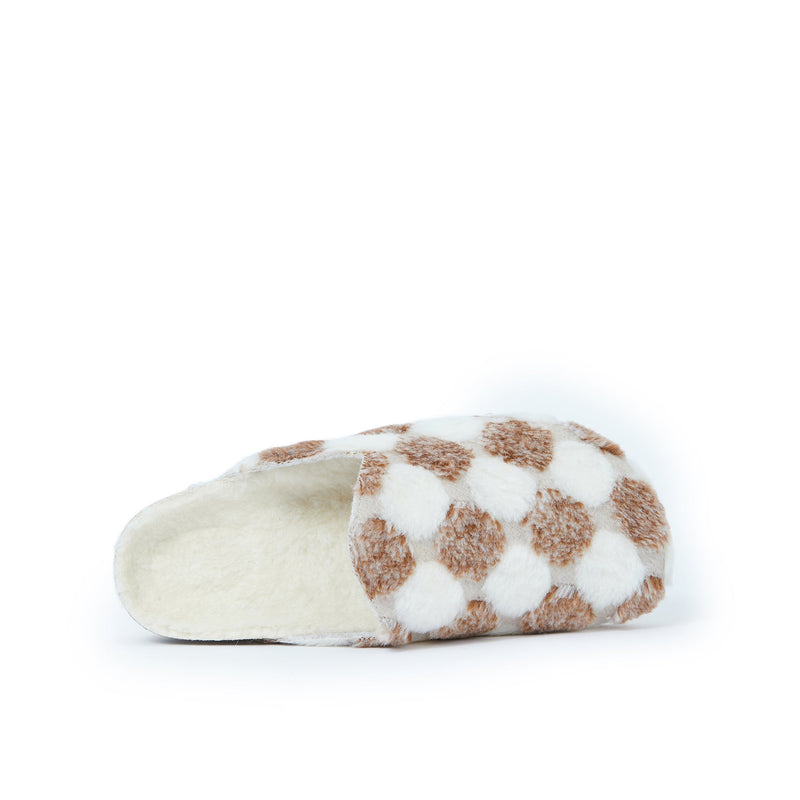 Angel Brown Slippers - Mixed