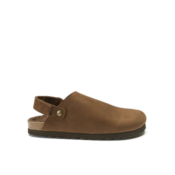 Adam Nubuck Clogs Black Brown - Women
