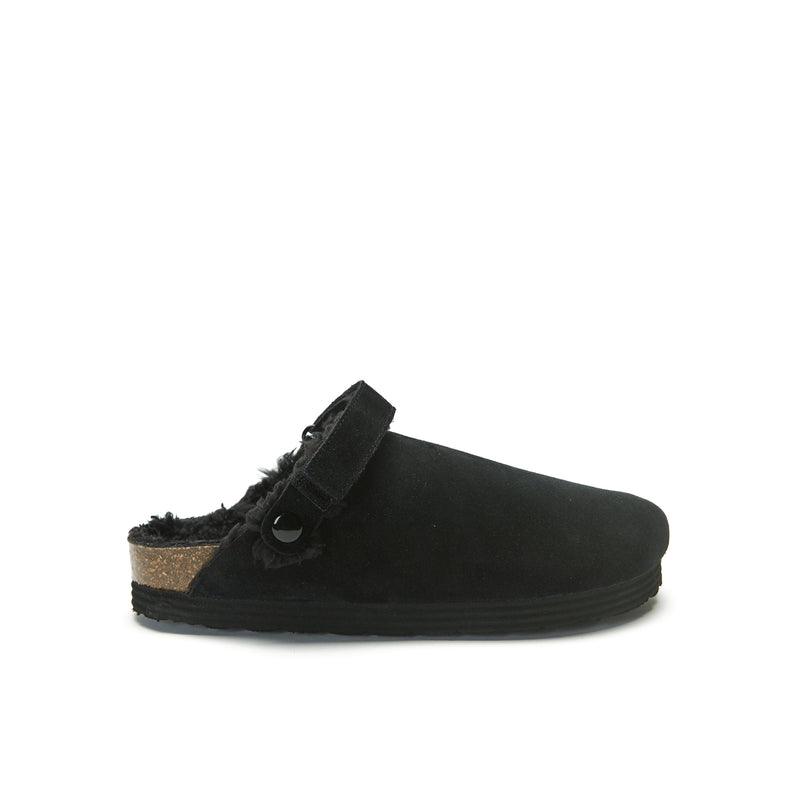 Sabots Adam Suede Noir - Femme