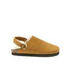 Zuecos Adam Suede Whisky Marrón - Mujer