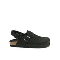Zuecos Oscar Nubuck Negro - Hombre