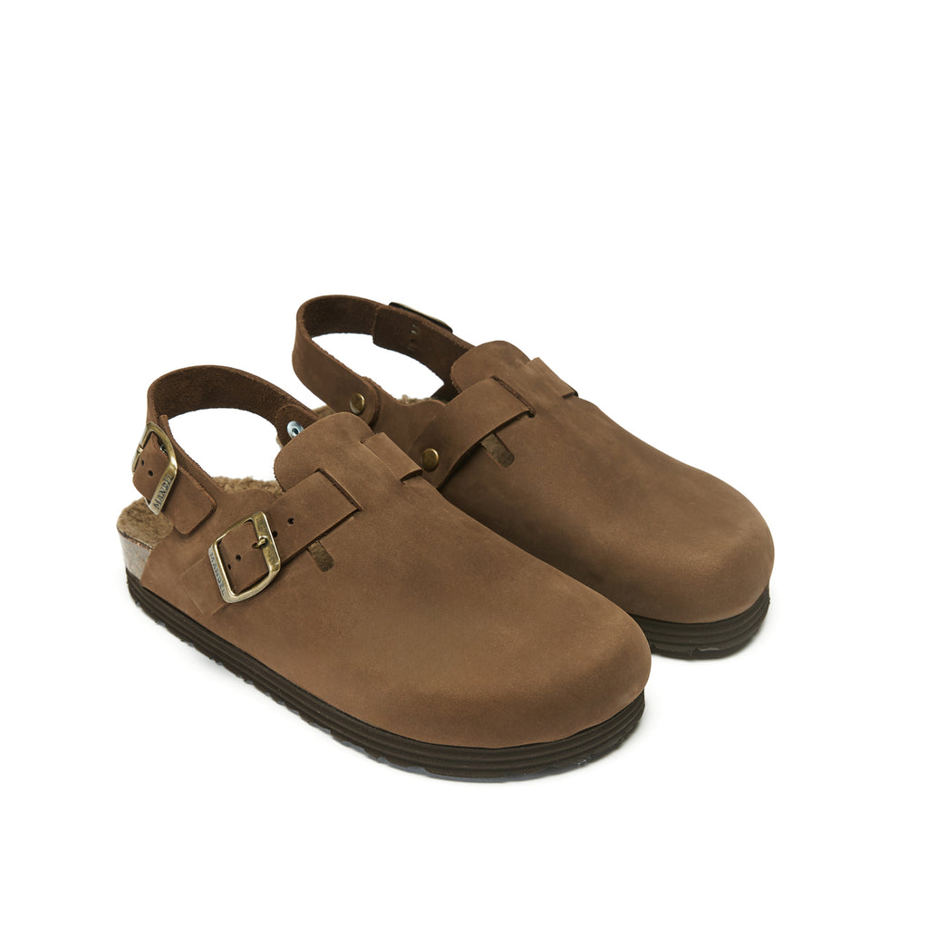 Oscar Clogs - Dark Brown - Men