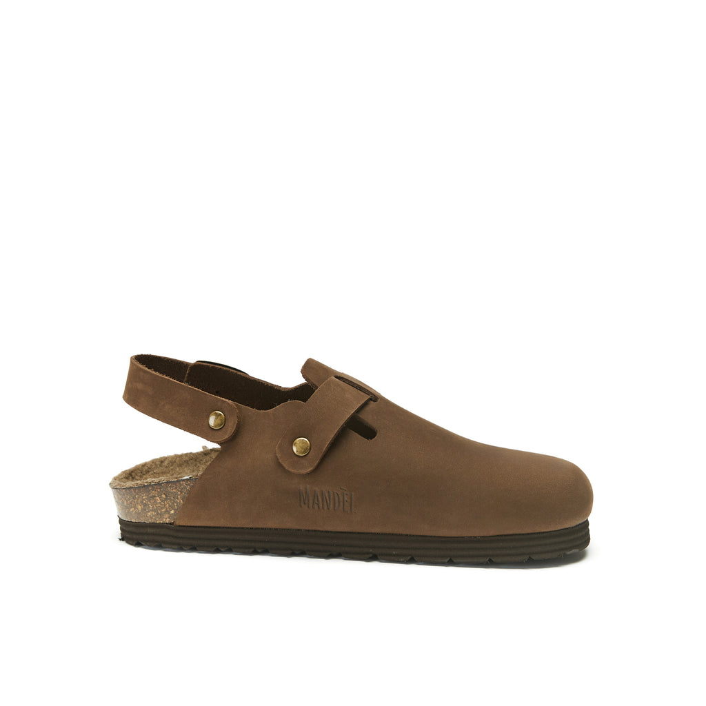 Oscar Clogs - Dark Brown - Men