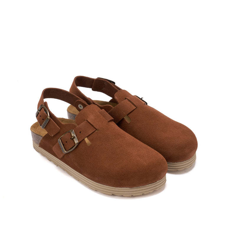 Sabots Oscar Suede Chestnuts - Femme