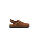Oscar Suede Chestnuts Clogs - Men's