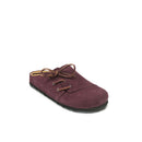 Sabots Ester Suede Bordeaux - Femme