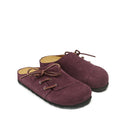 Sabots Ester Suede Bordeaux - Femme