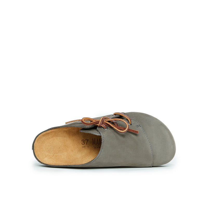 Sabots Ester Nubuck Grey - Femme
