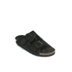 Sandales Alberto Suede Noir - Femme