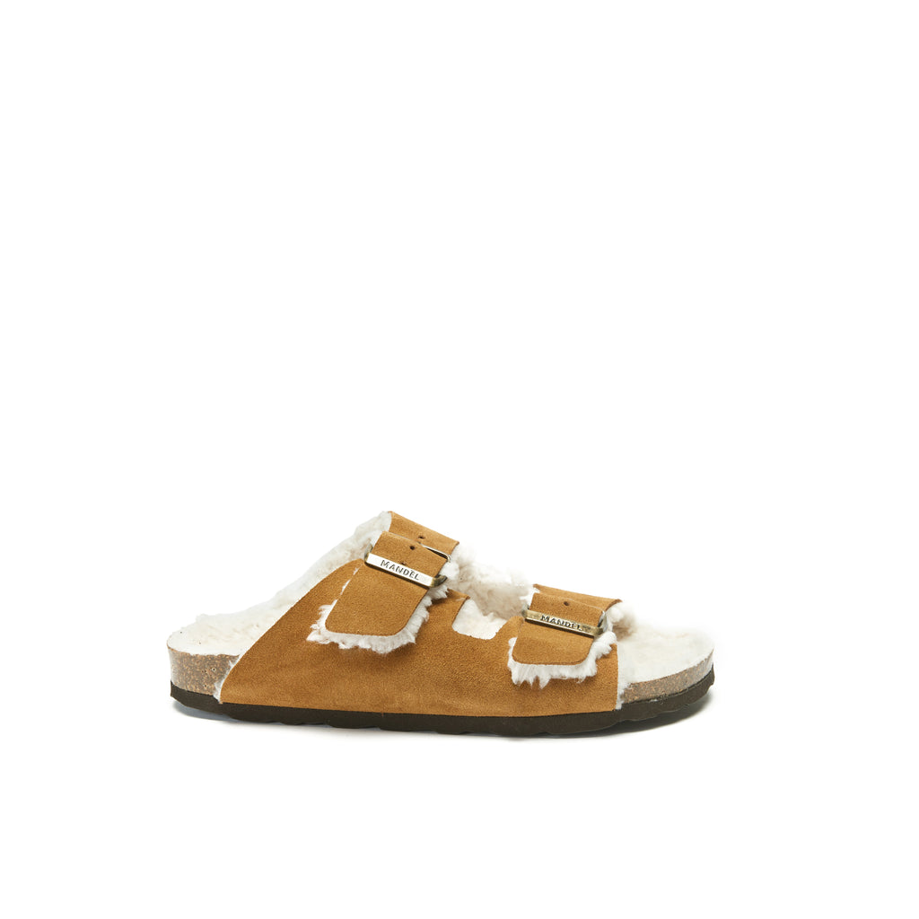 Sandales Alberto Suede Marron - Femme