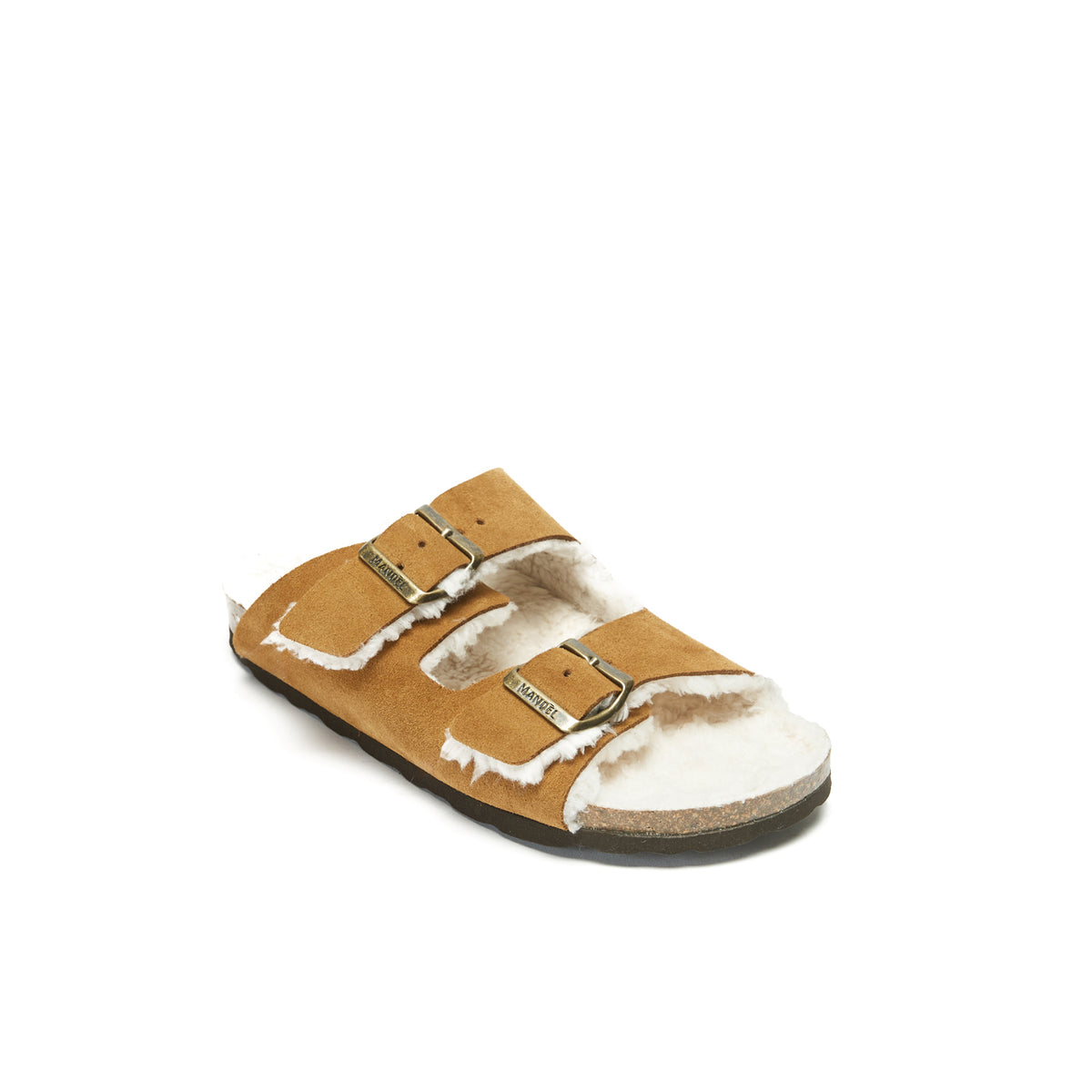 Sandales Alberto Suede Marron - Femme