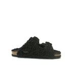 Sandales Alberto Teddy Noir - Femme