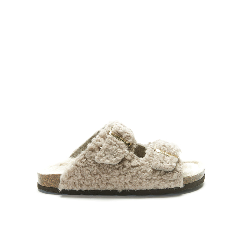 Sandales Alberto Teddy Taupe - Femme