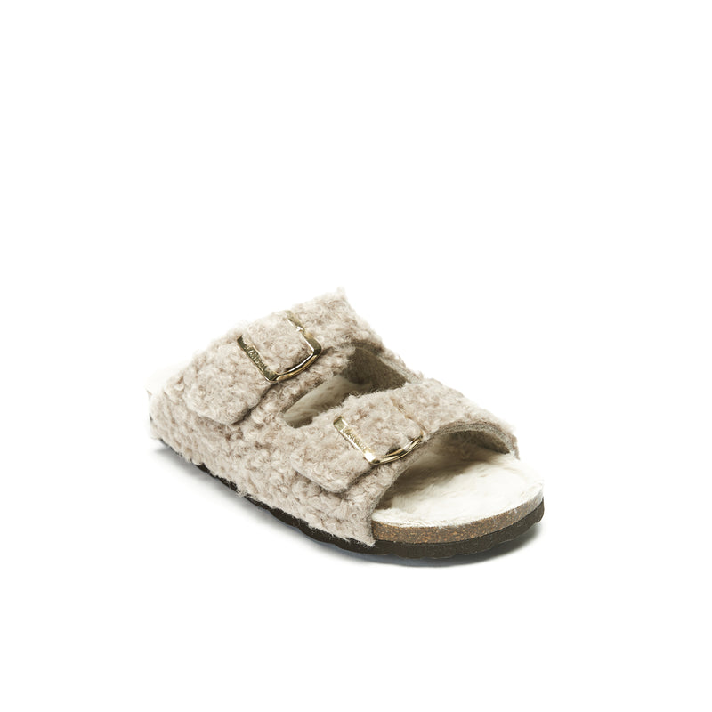 Sandales Alberto Teddy Taupe - Femme