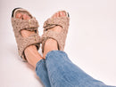 Alberto Teddy Taupe Sandals - Women