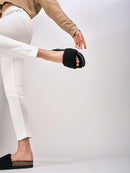 Sandales Laia Teddy Noir - Femme