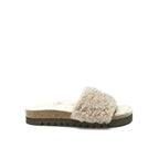 Laia Teddy Taupe Sandals - Women