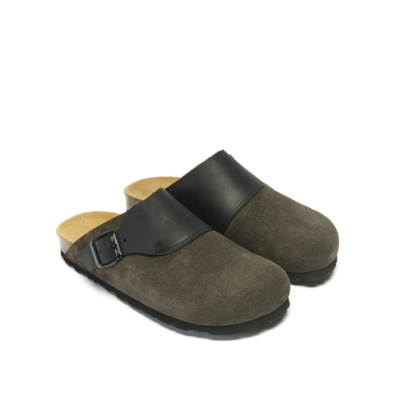 Sabots Dia Suede Grey - Homme