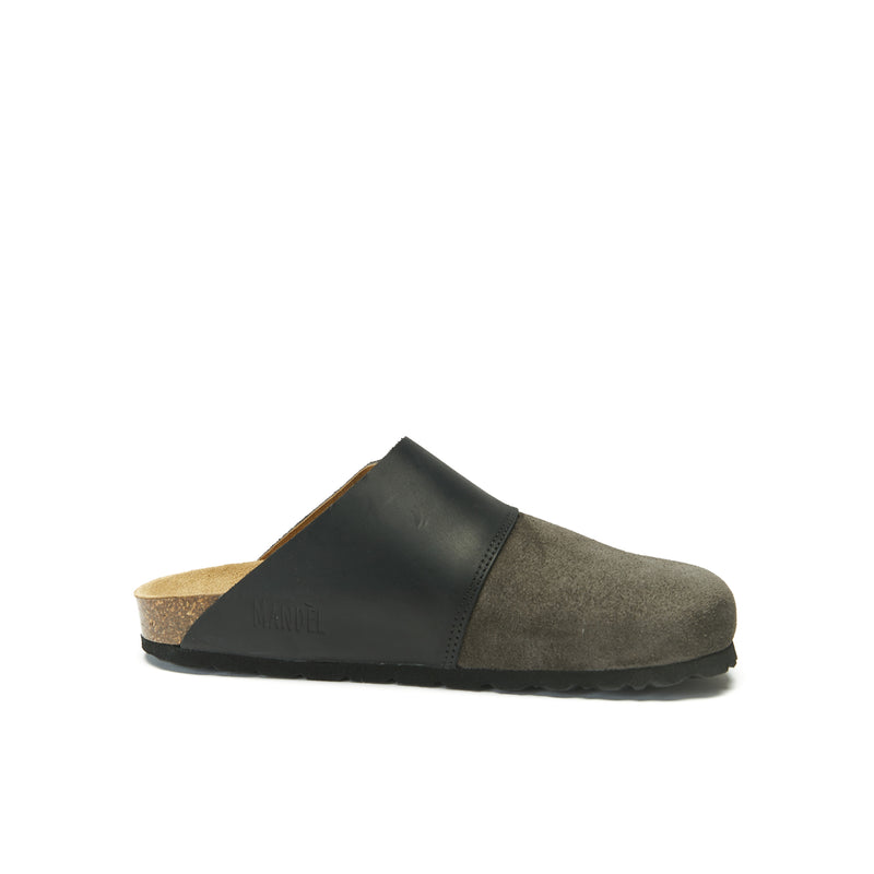 Sabots Dia Suede Grey - Homme