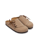 Sabots Ester Suede Taupe - Femme